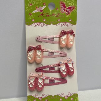 Ballet Shoe Hair Clips